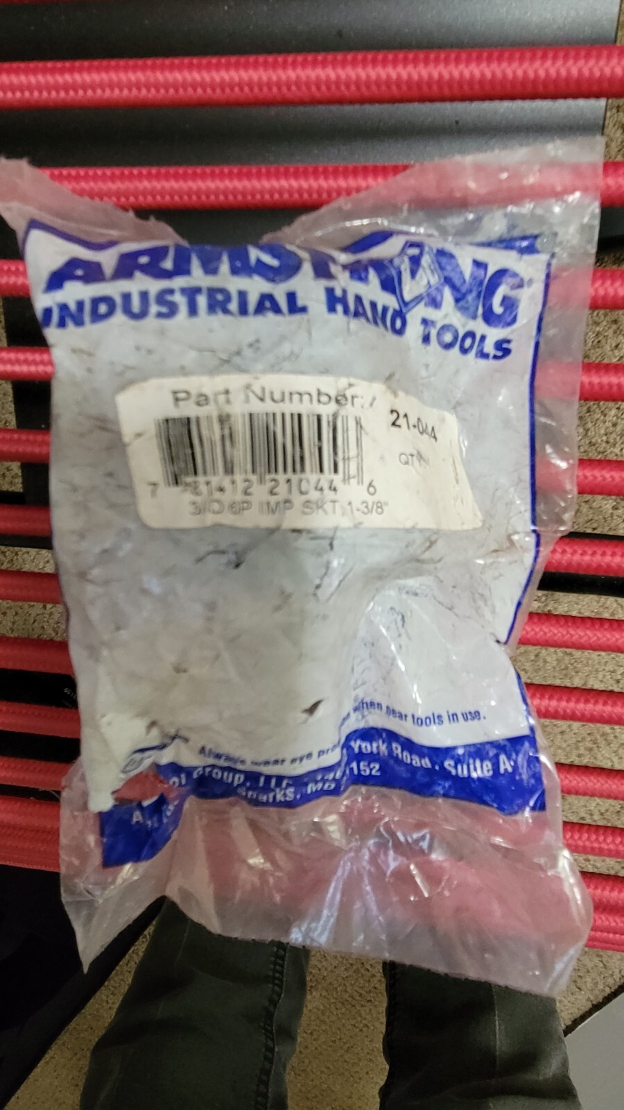 Armstrong 21-044 Impact 1 3/8″ Socket 6 Point 3/4″ Drive NEW