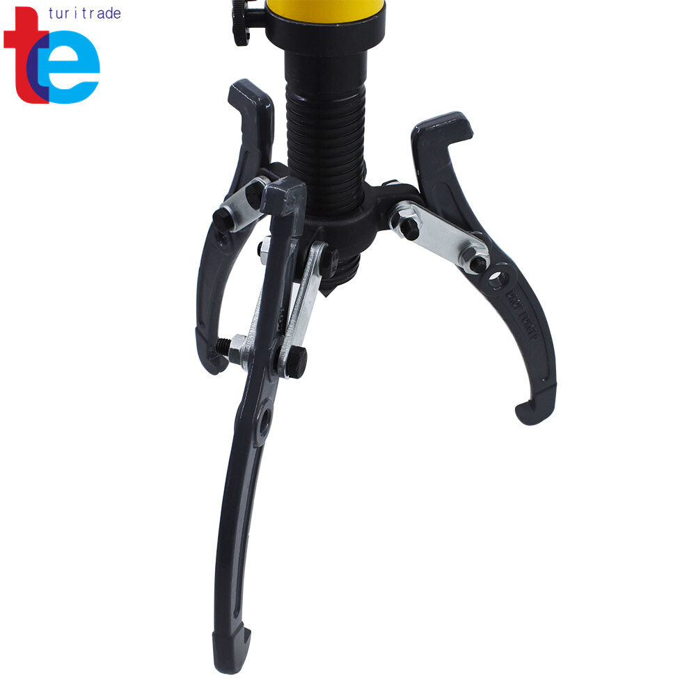 5 Ton 3-Jaw Hydraulic Gear Puller Set Wheel Bearing Pulling Separator w/Case