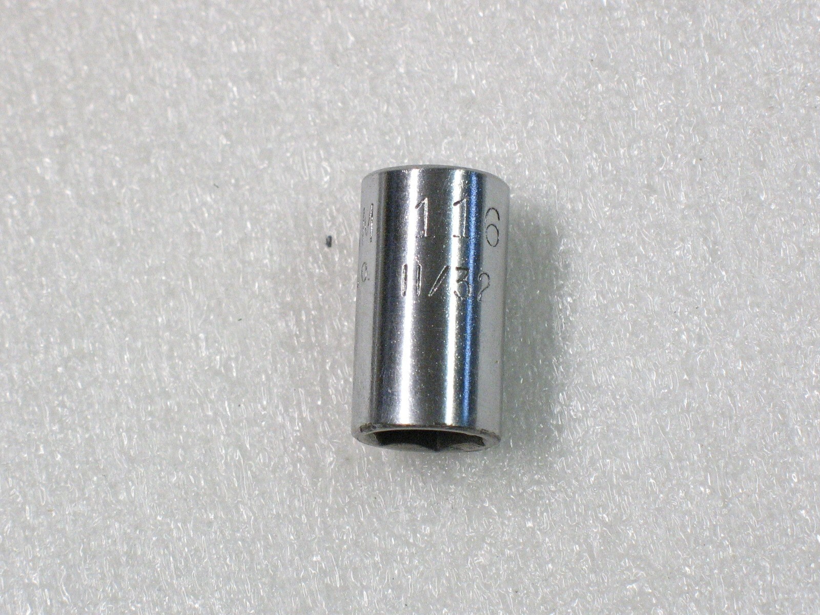 MAC Sabina Tools 11/32″ Shallow Chrome Socket 1/4” Drive 6 Point M116