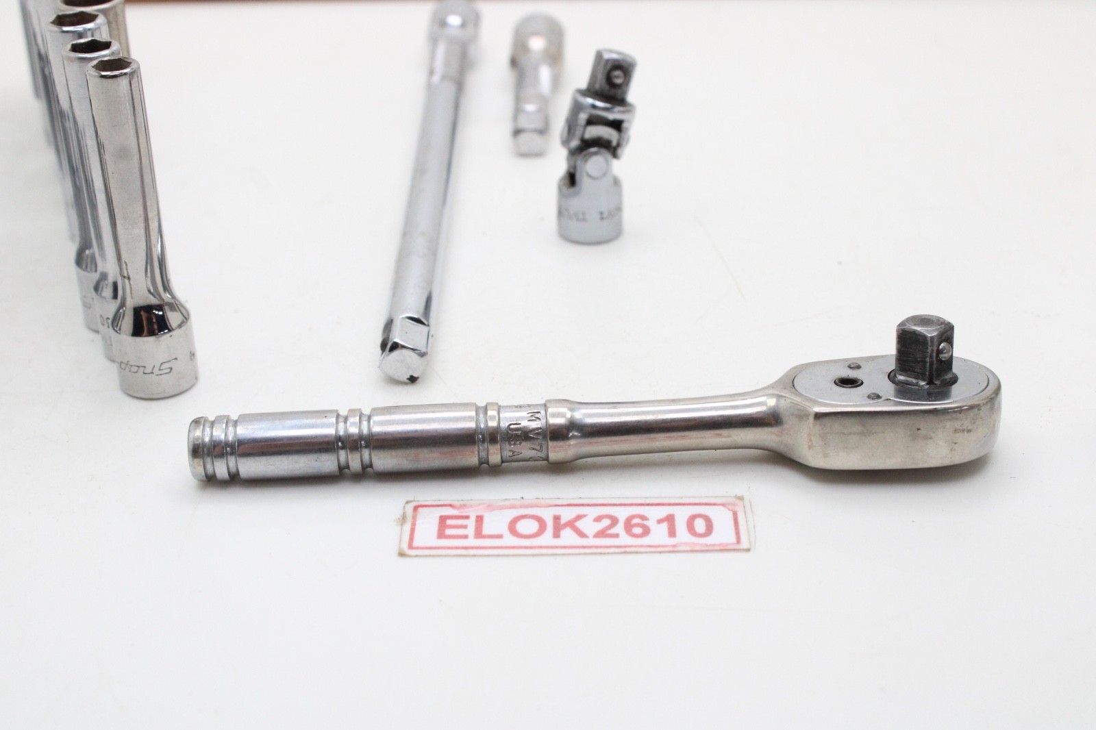 Snap-on 144TMPB 44 Piece 1/4″ Drive 6-Point Metric/ SAE General Service Set USA