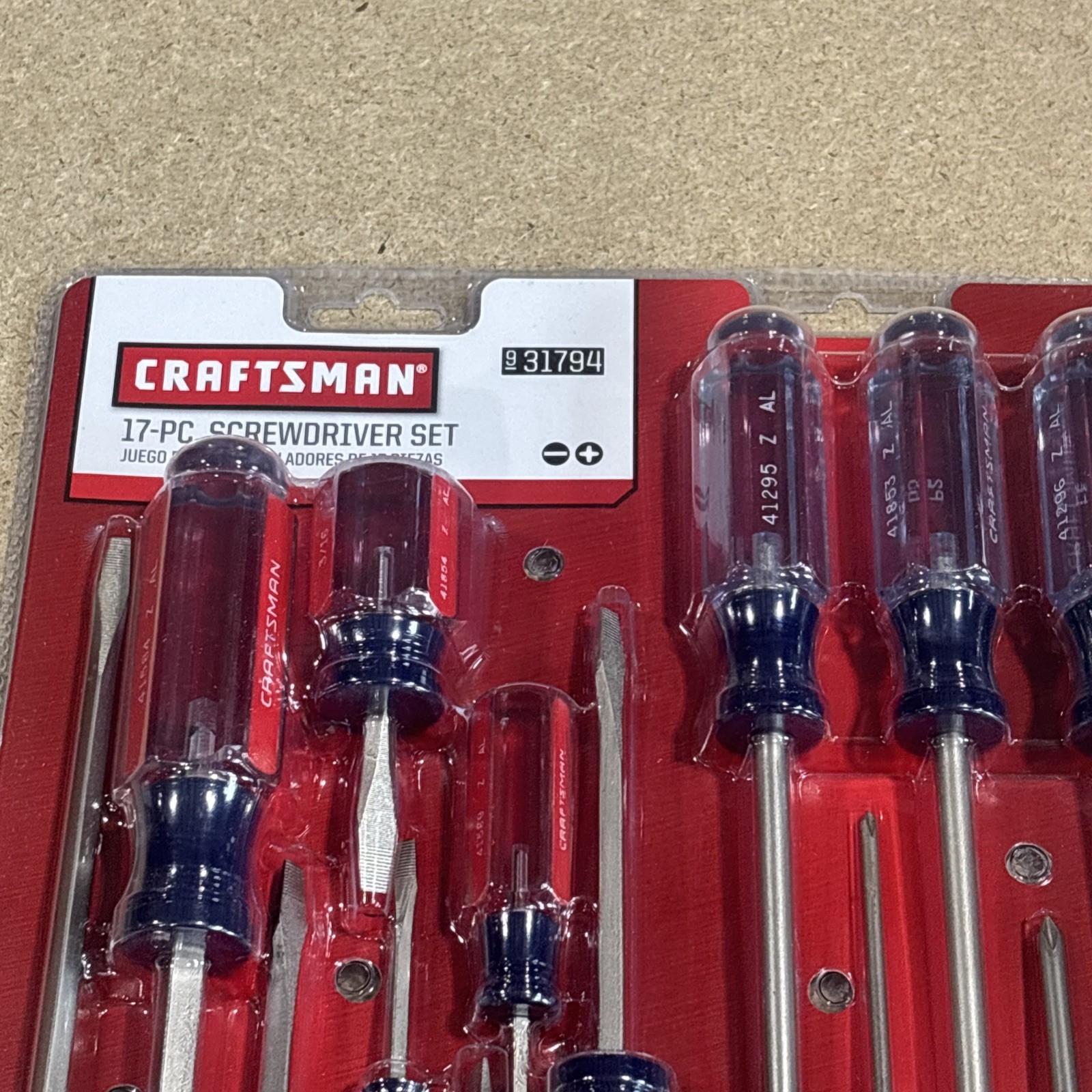 CRAFTSMAN 17 PIECES SCREWDRIVER SET# 31794 New