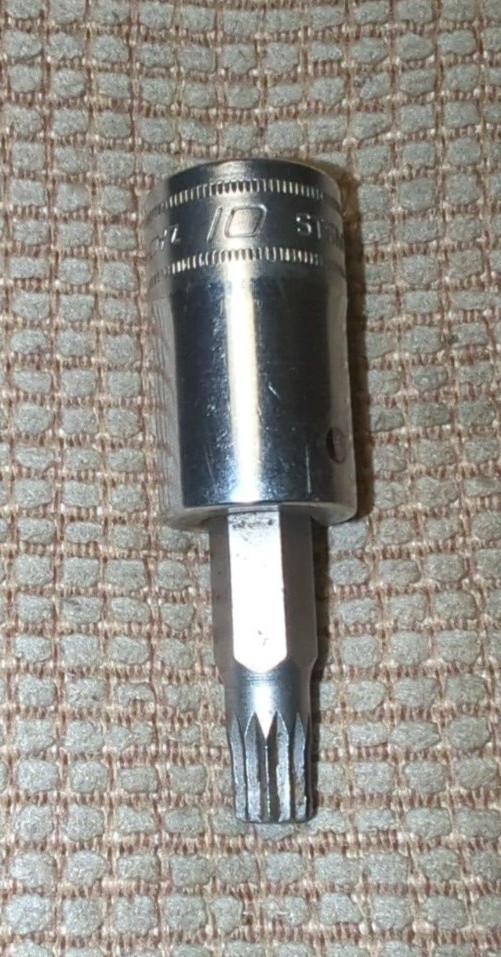 SNAP-ON 1/2″ DRIVE 10mm STANDARD TRIPLE SQUARE BIT SOCKET DRIVER STSM10B VW