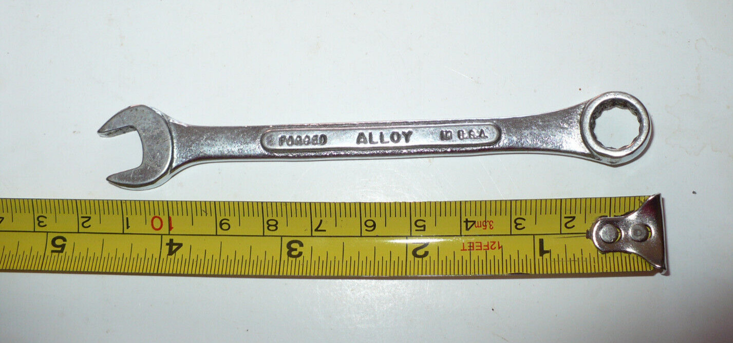 Vintage 8309 9mm SK S-K Combination Wrench 9mm Forged Alloy USA 5 inches long