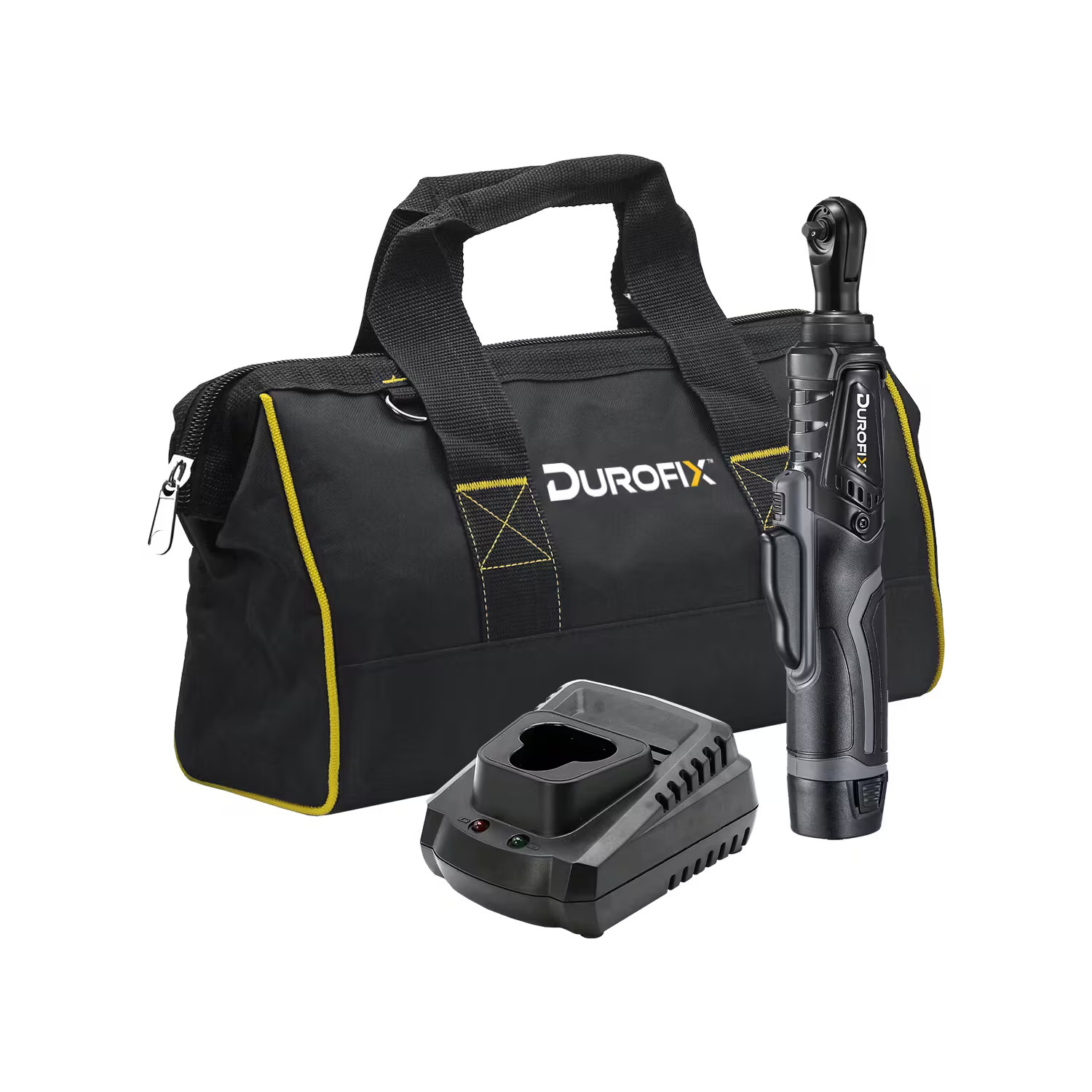 Durofix RW1210-2PG G12 12V Li-Ion Brushless 1/4″ Cordless Ratchet Wrench Kit