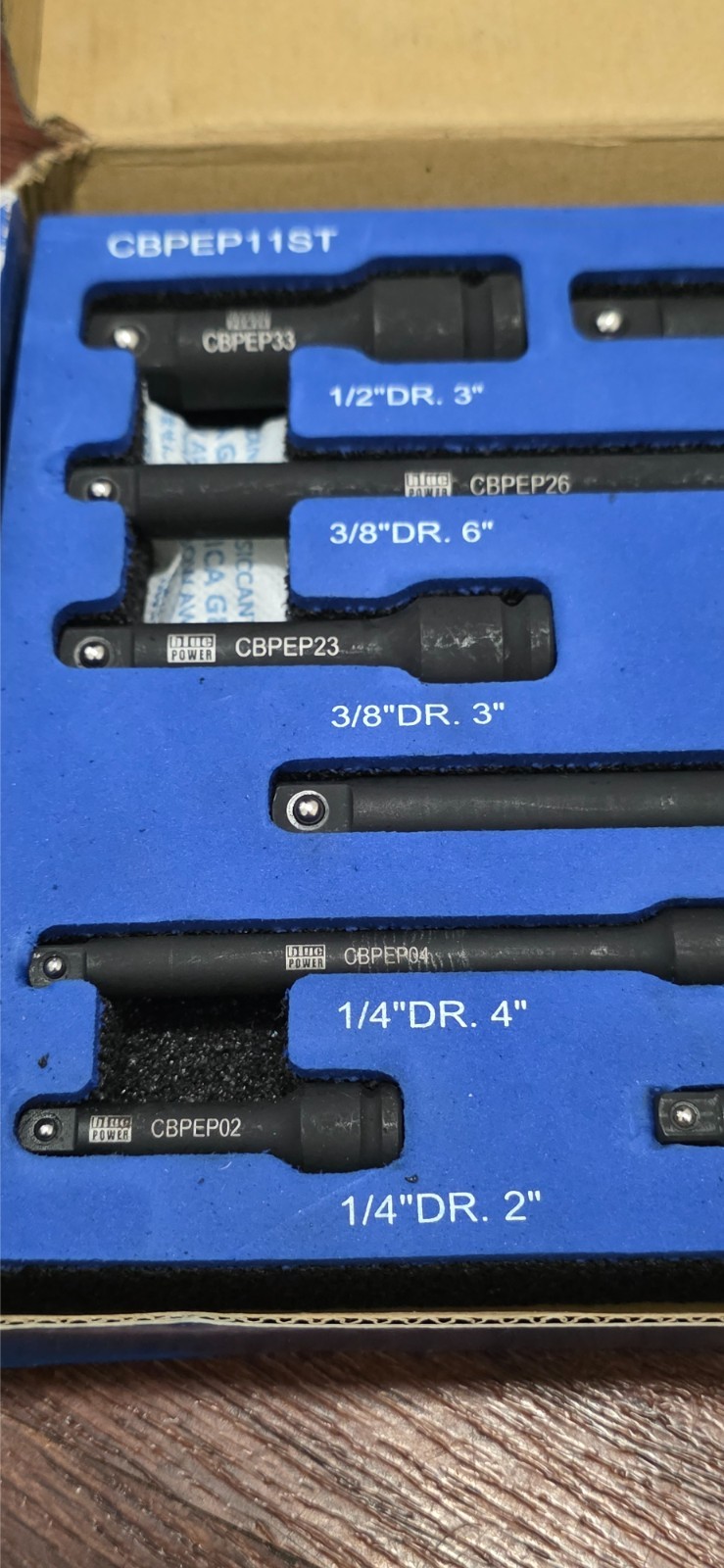 Cornwell 11pc impact extension set cbpep11st