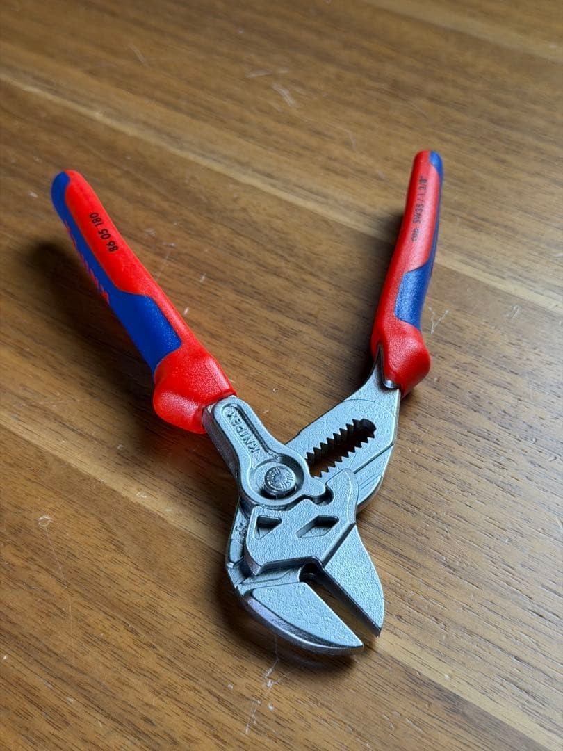 GeRMan made KNIPEX 8605-180 pliers wrench