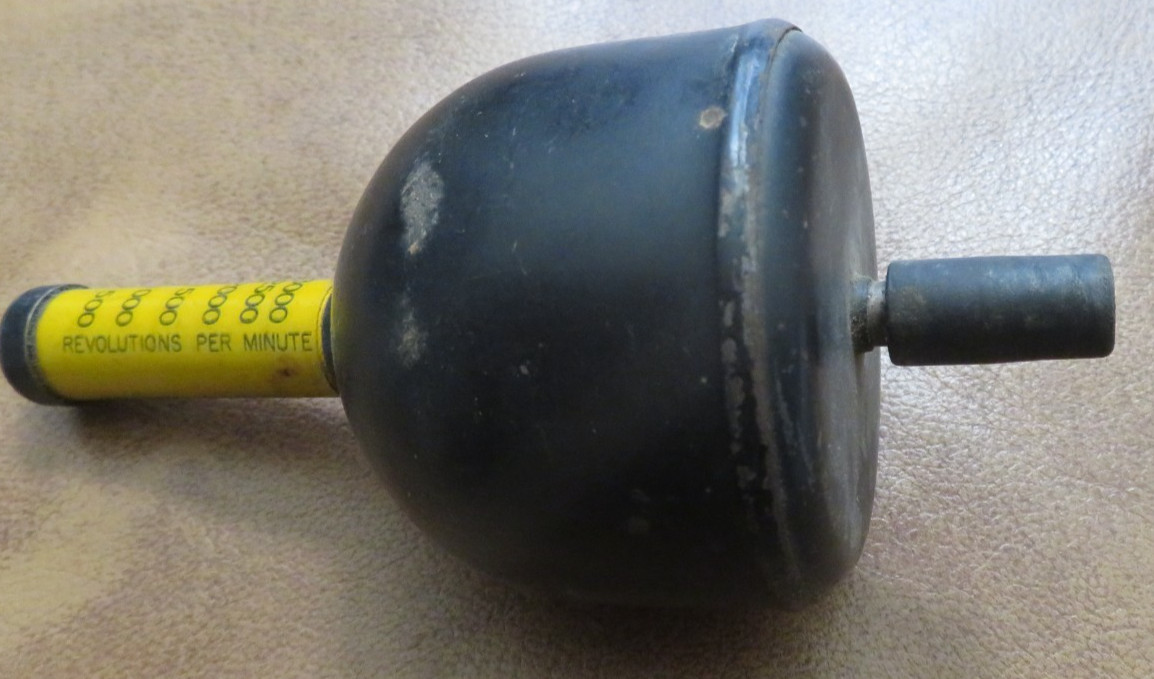 Vintage Standard Machinery Co RPM Gauge