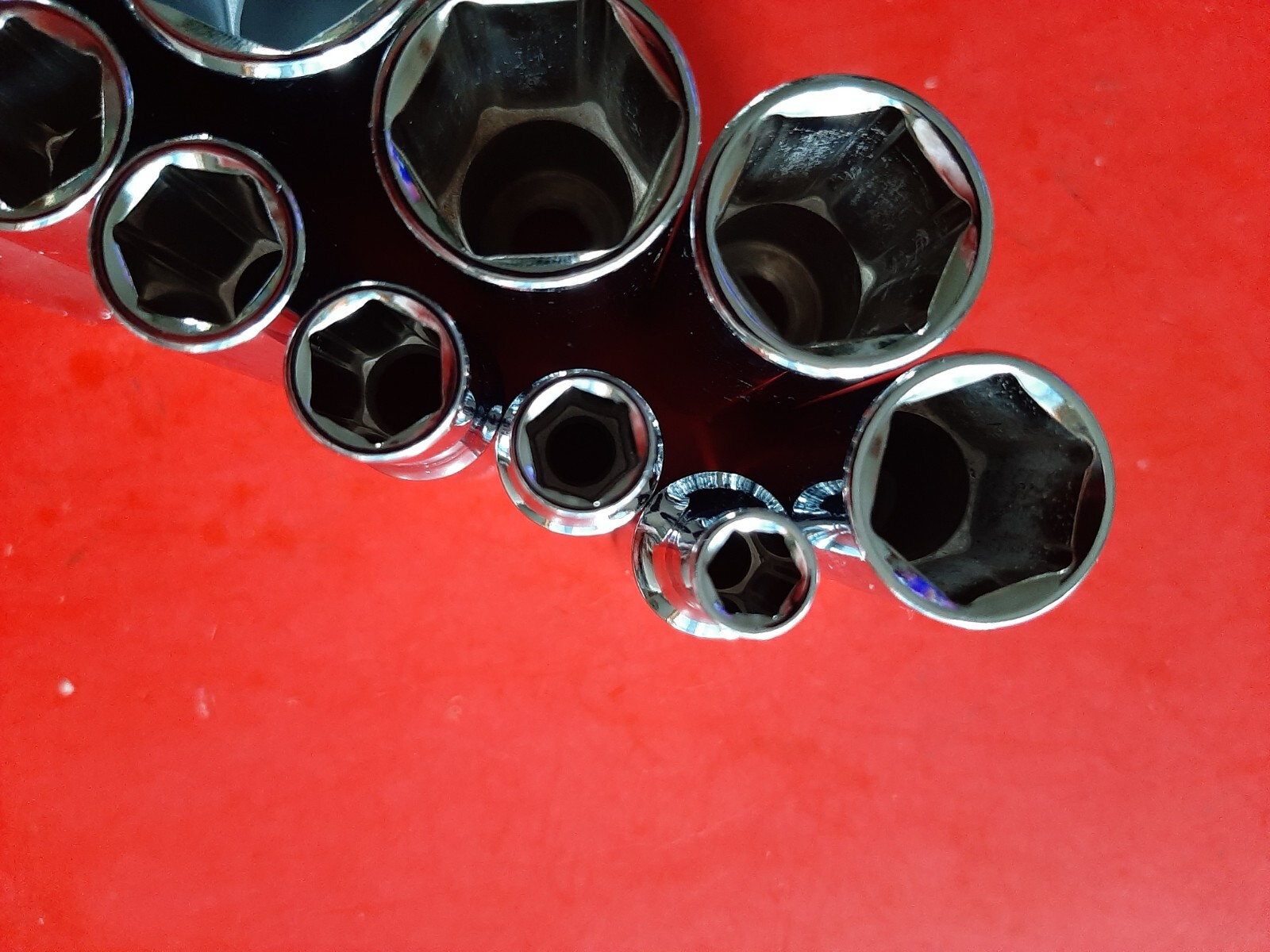 NEW Craftsman Tools 11 Piece 3/8″ Drive SAE 6 Point Deep Socket Set 1/4″ to 7/8″
