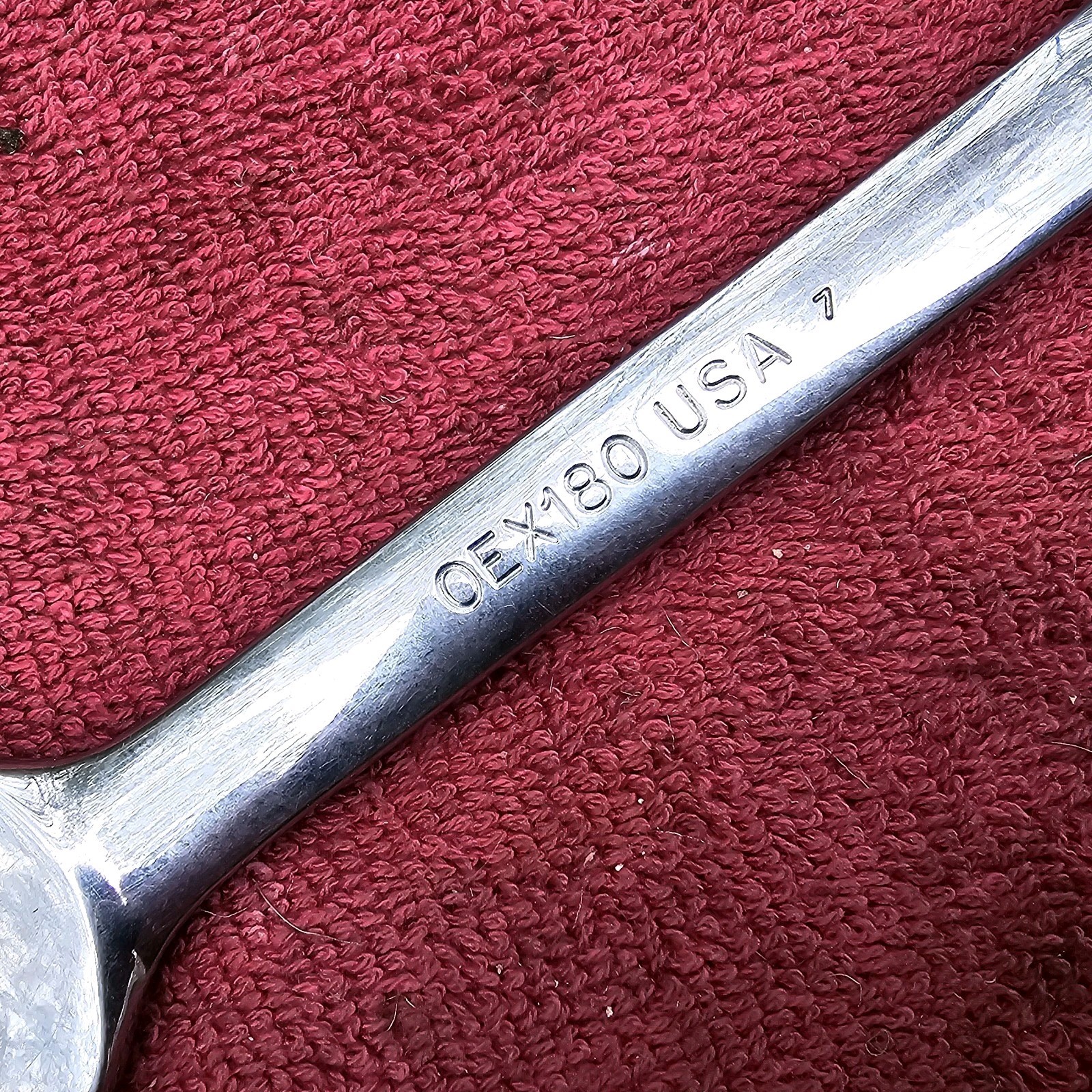 1987 Snap-on OEX180 9/16″ 12 Point Short Combination Wrench USA