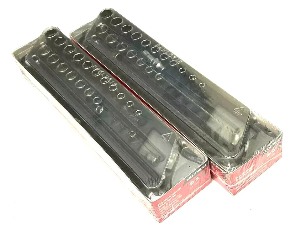 Snap-on 44pc 1/4″dr Metric / SAE Shallow & Deep Socket Sets 3/16-5/8″ / 5.5-15mm