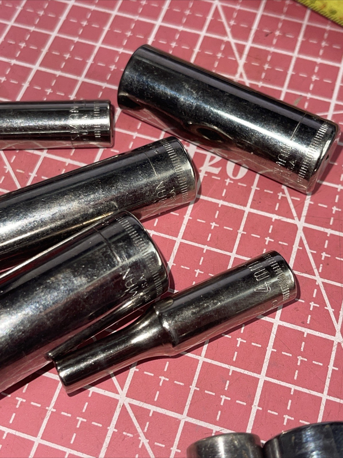 Craftsman USA INV G Series 11 Piece MM Metric 1/4 Drive 6 Point Deep Socket Set