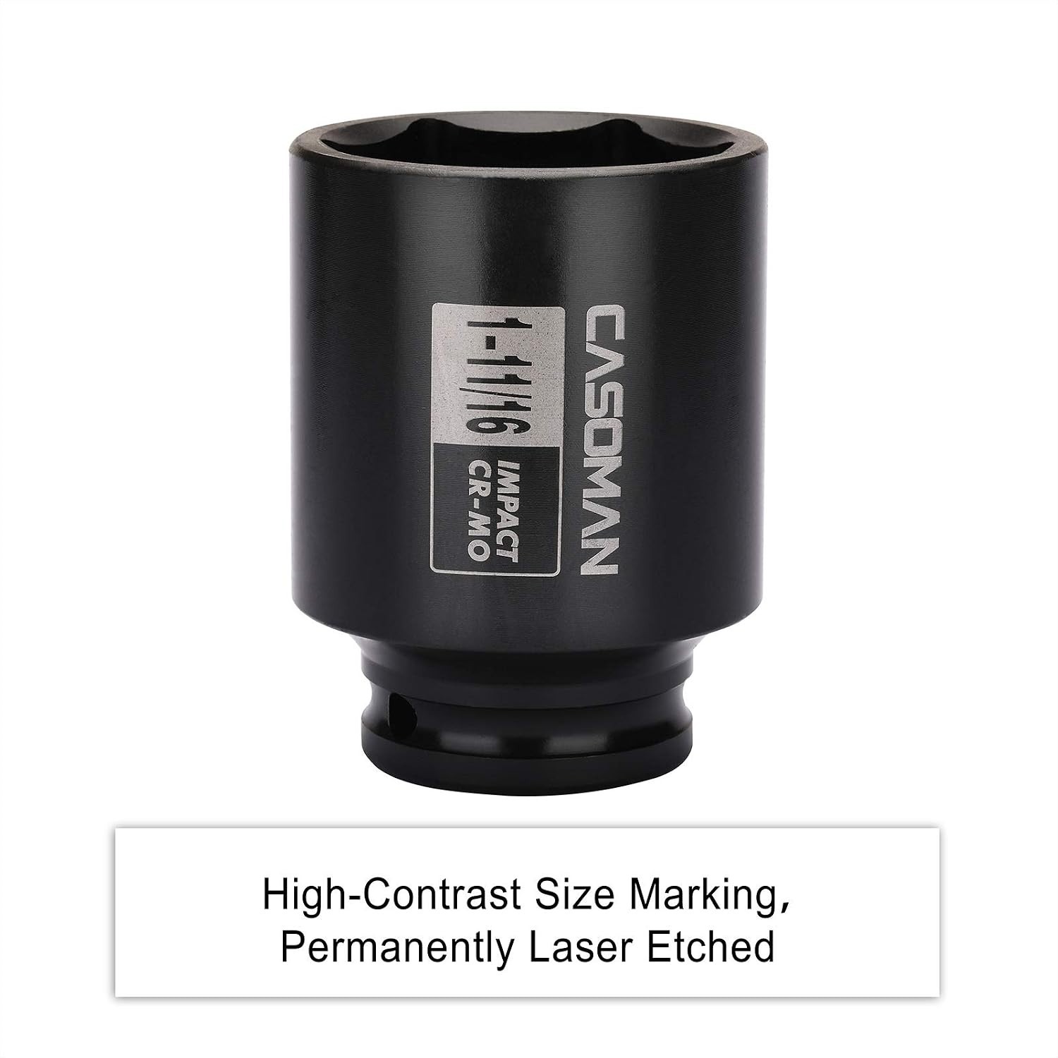 Professional 1-11/16” Deep Impact Socket – 6-Point Design & Easy Handling