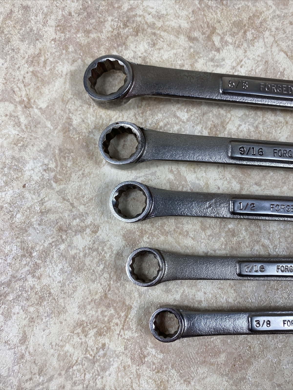 Craftsman Comb Speed Wrench 5 VA Series 12 pt 3/8, 7/16, 1/2, 9/16, 5/8 JJT