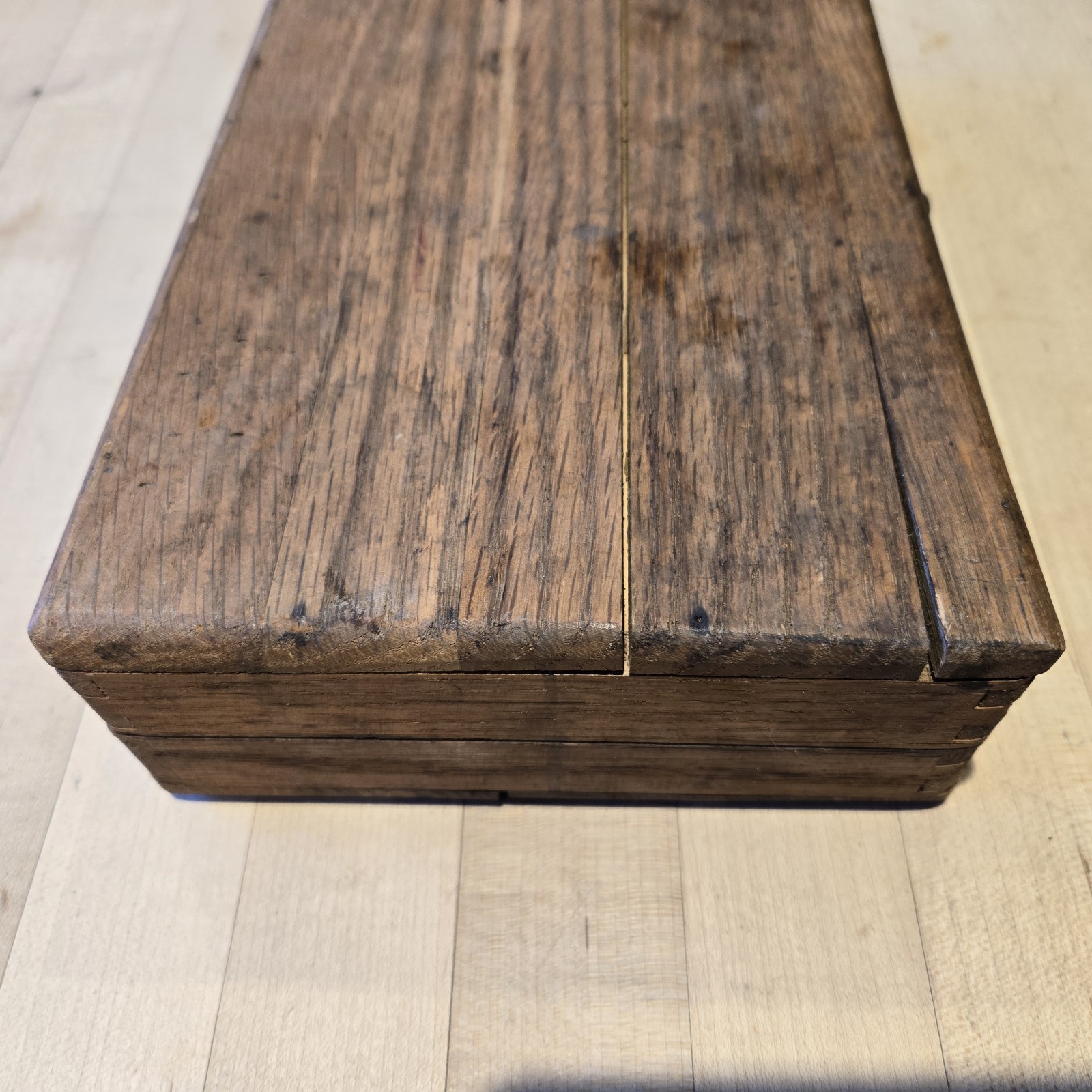 IRWIN Auger Bit Set in Oak Box with Original Booklet