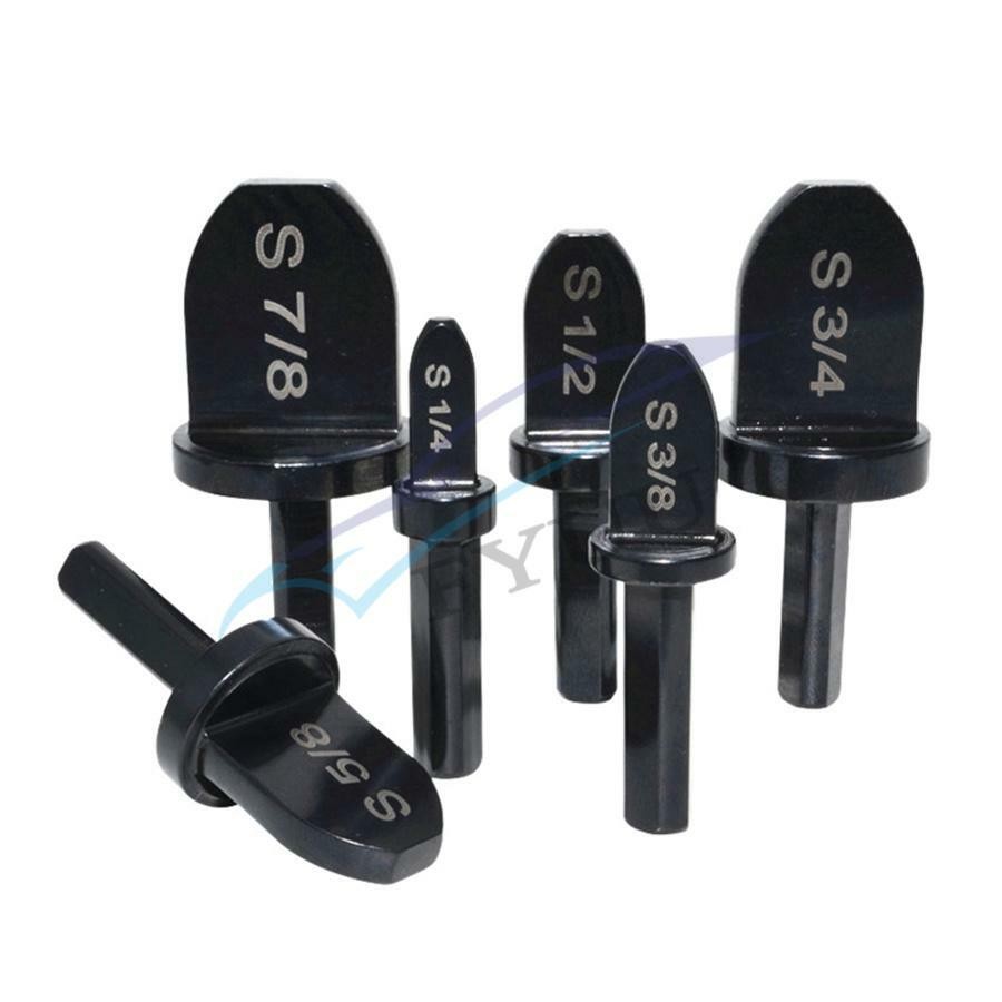 6Pcs 45# Steel Tube Pipe Expander Support Swaging Tool 7/8 3/4 5/8 1/2 3/8 1/4″