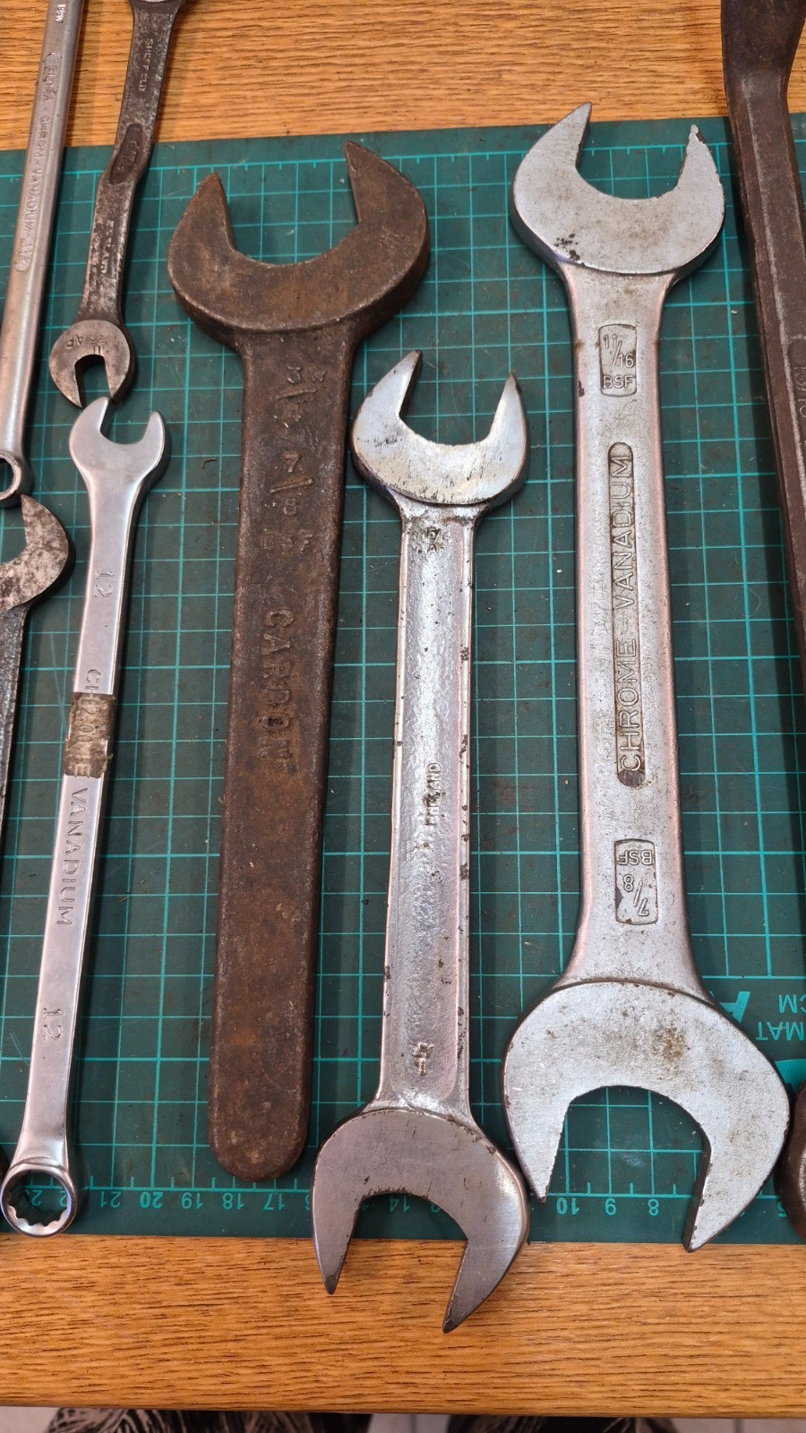 AF Open / ring Spanners 3/16 to 11/16 see pics (box TT14)
