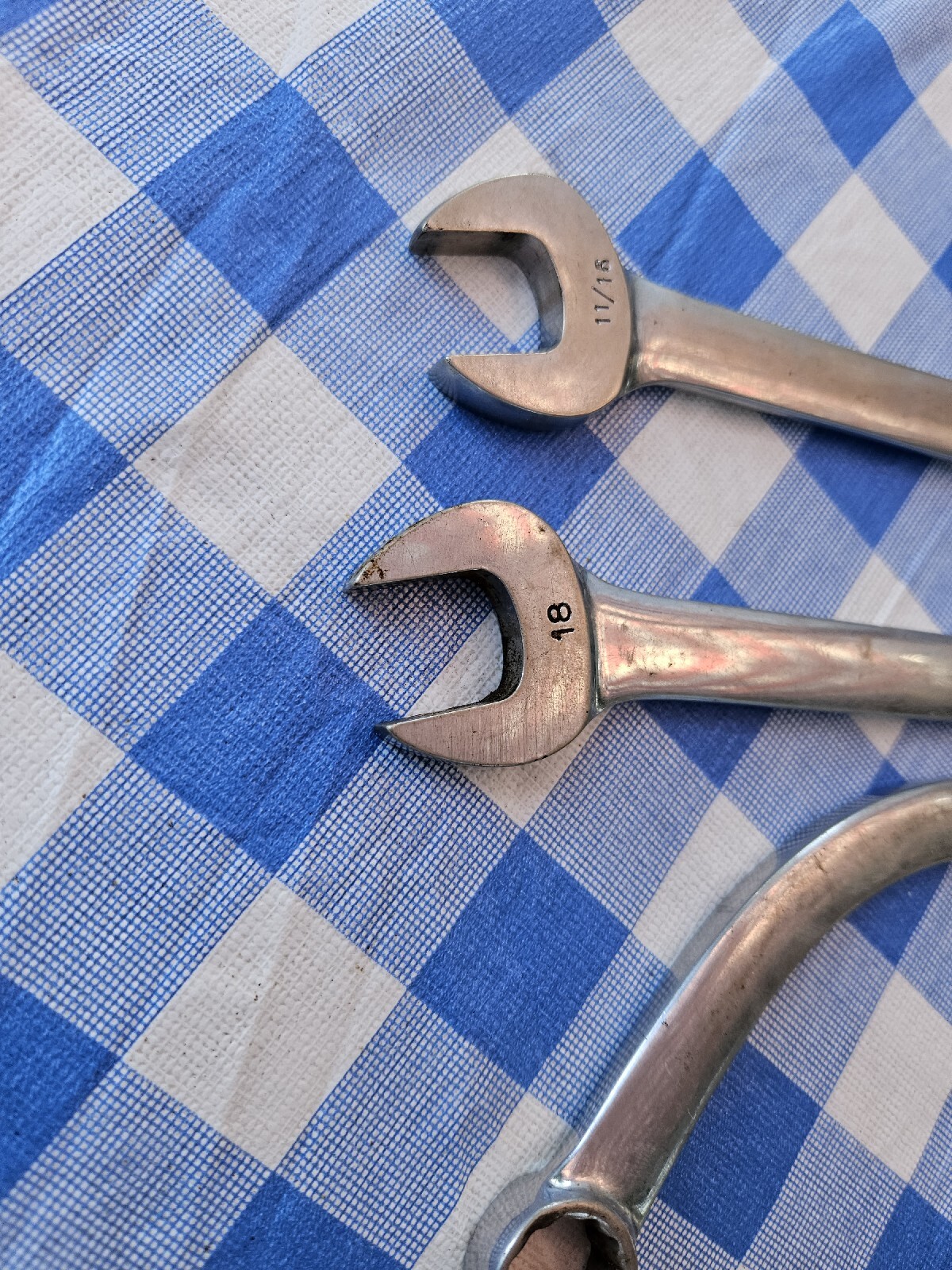 SNAP ON TOOLS WRENCHES Vintage Snap On Wrench Lot of 5 SNAP-ON TOOLS WRENCHES