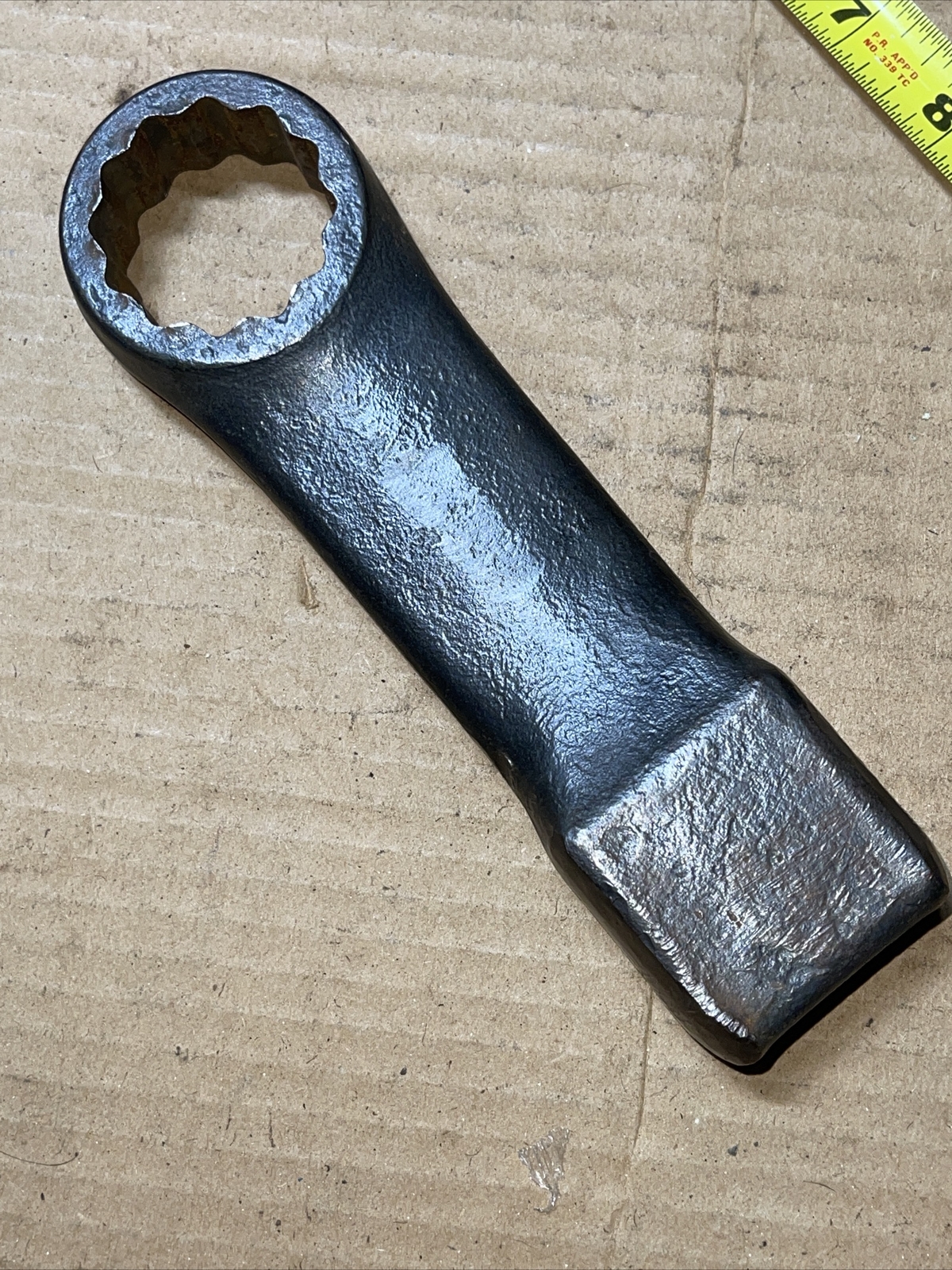 Vintage Snap-on Tools USA DX146 1-7/16 In SAE Slug Striker 12 Point Box Wrench