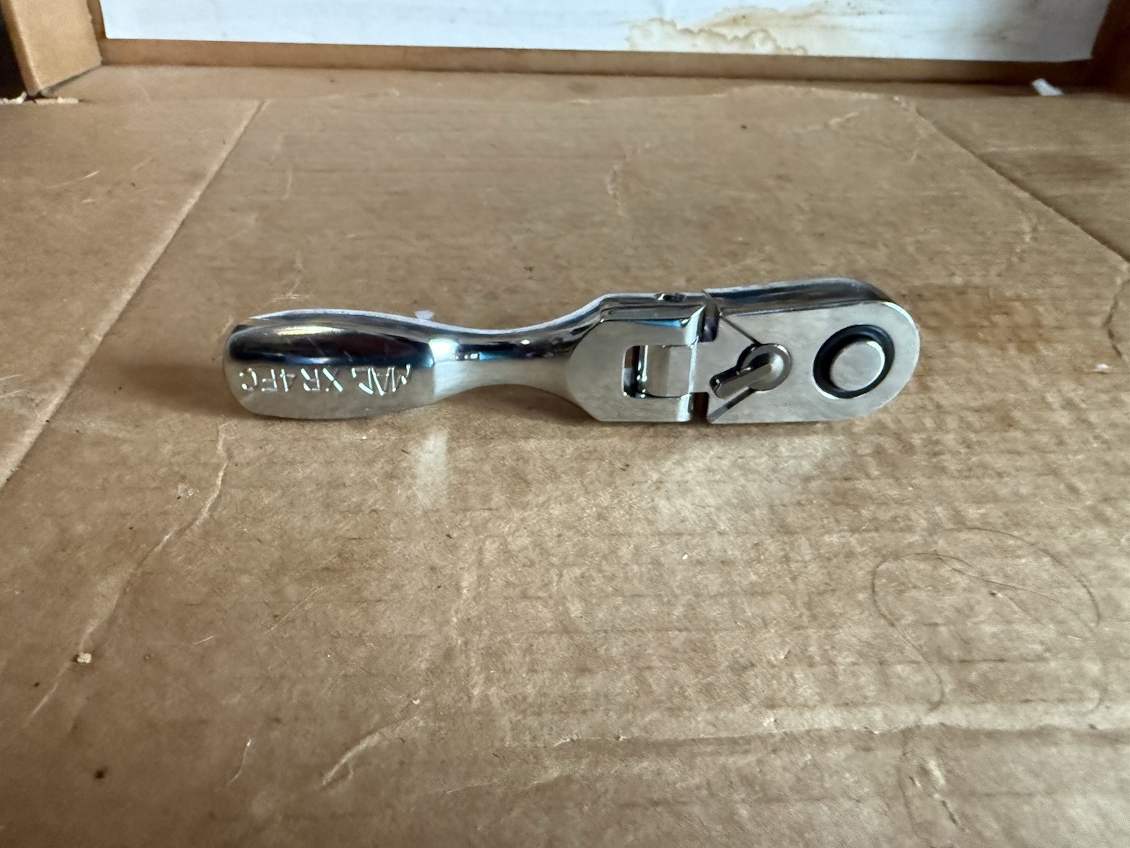 Mac Tools 5” 3/8” Drive Flex Head Stubby Ratchet