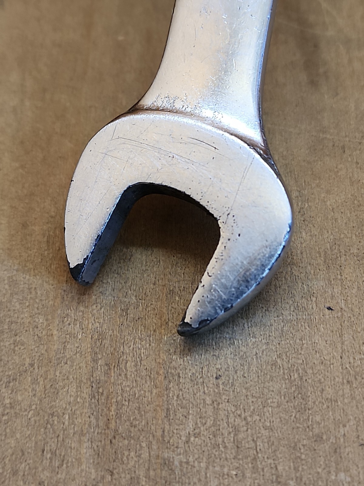 Snap On SAE 12 Pt Combination Short Wrench 9/16″ OEX-180 Vintage 1949 Date Code