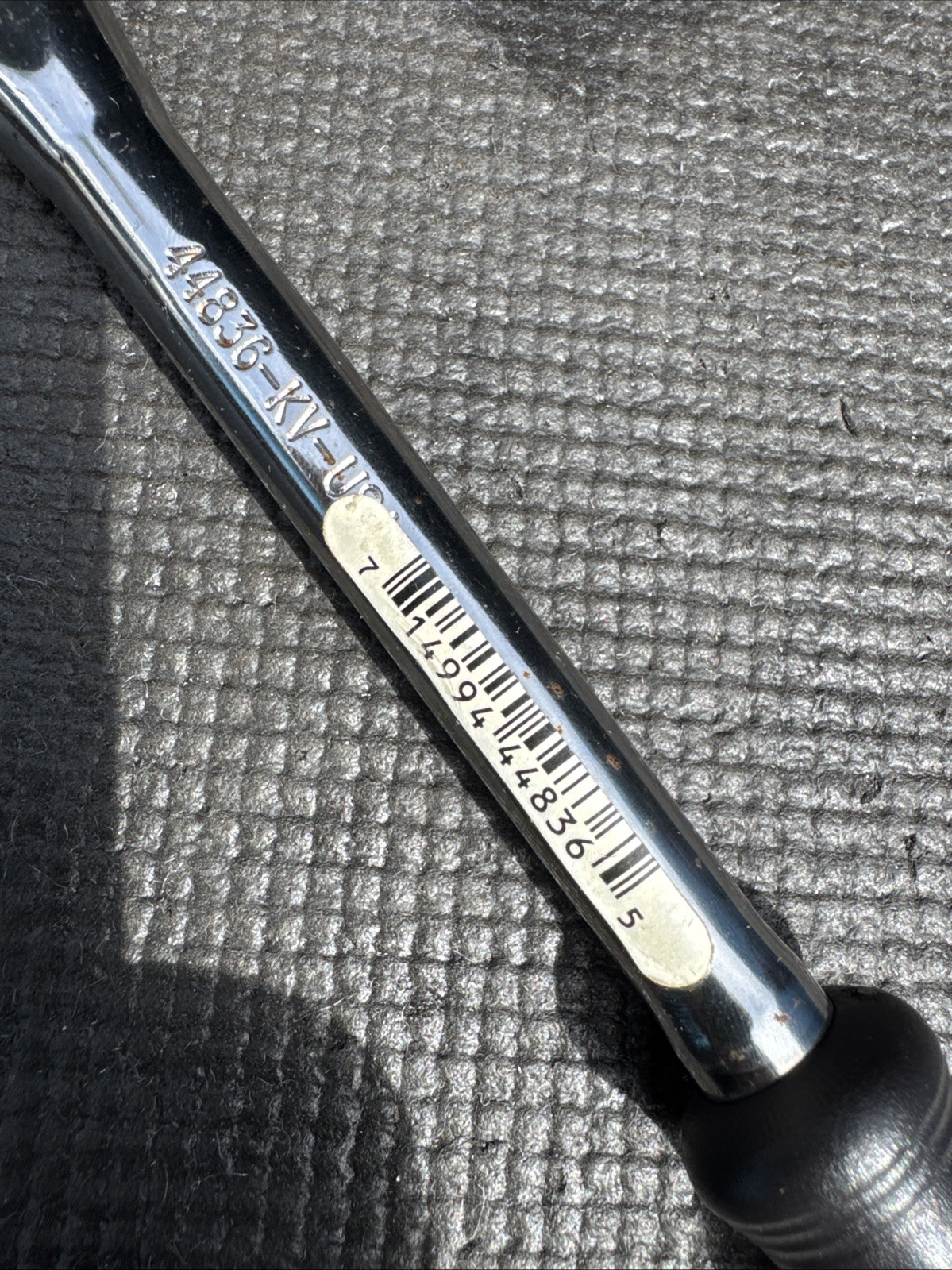 Sears Craftsman 12″ Flex Head Ratchet 3/8″ Drive Black 44836 Stickered USA Nos