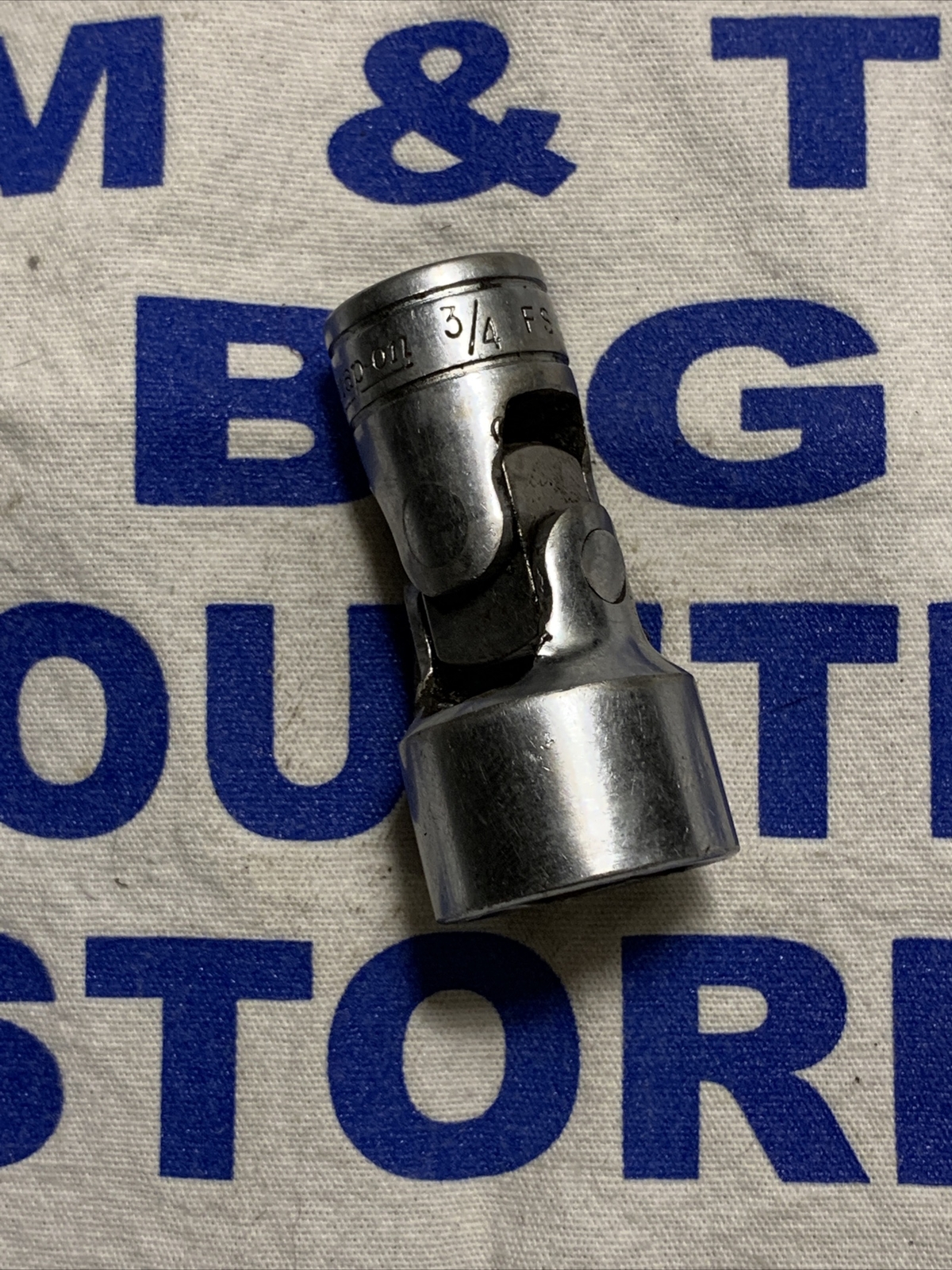 1967 Snap-on Tools USA 3/8″ Drive 3/4″ 6pt Swivel Socket FS24