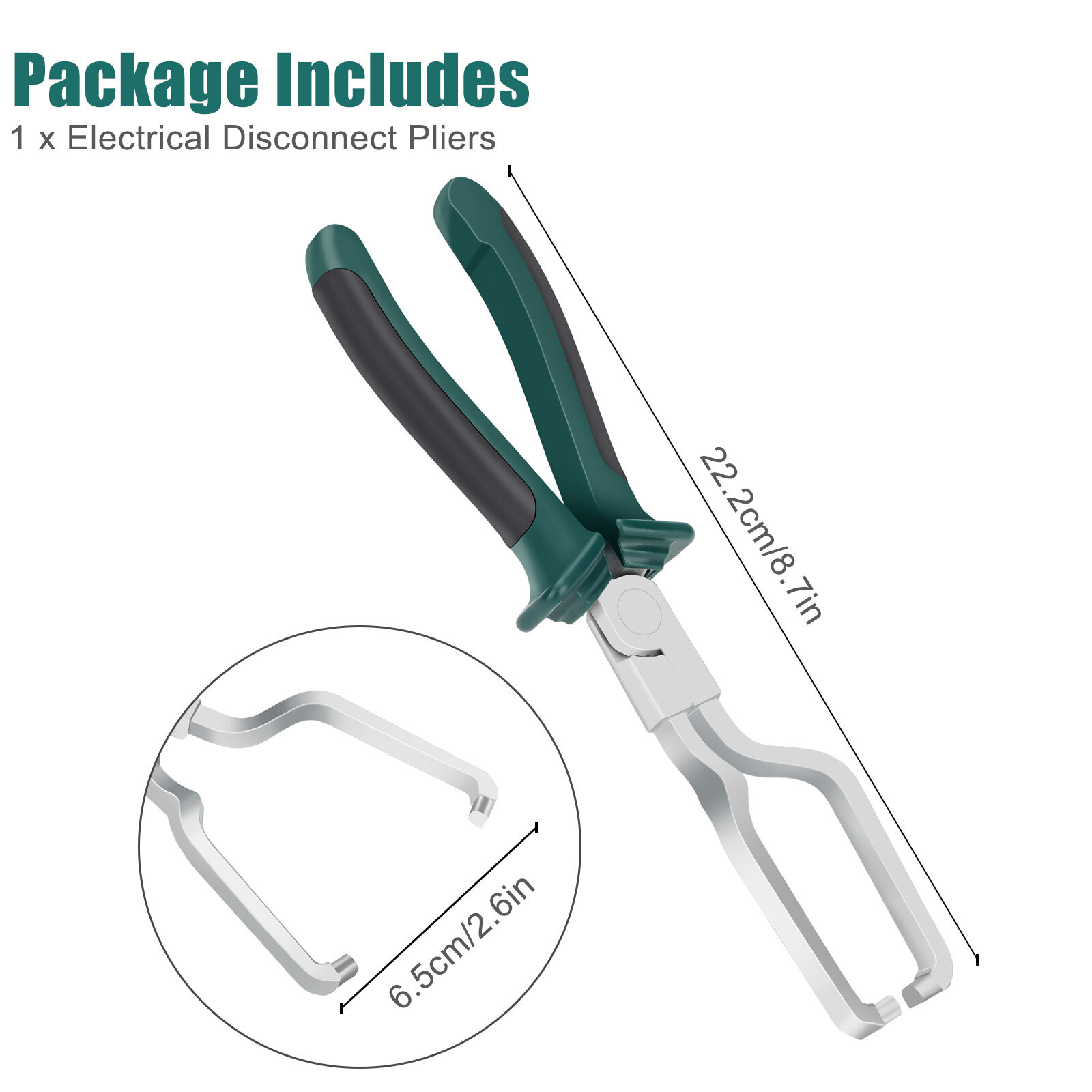 9″ Disconnect Pliers – Fuel Line Clip & Spark Plug Removal Repair Tool