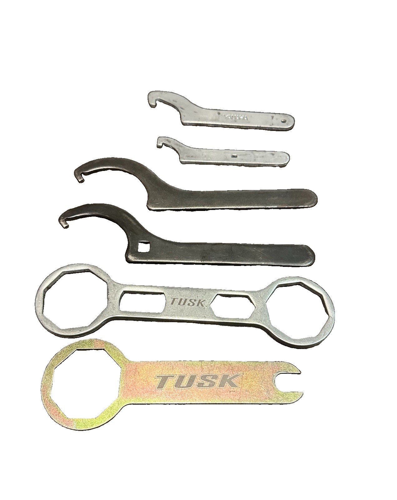 Coilover Spanner Wrenches & Tusk Dirt Bike Fork Tool Lot – Suspension Adjustment
