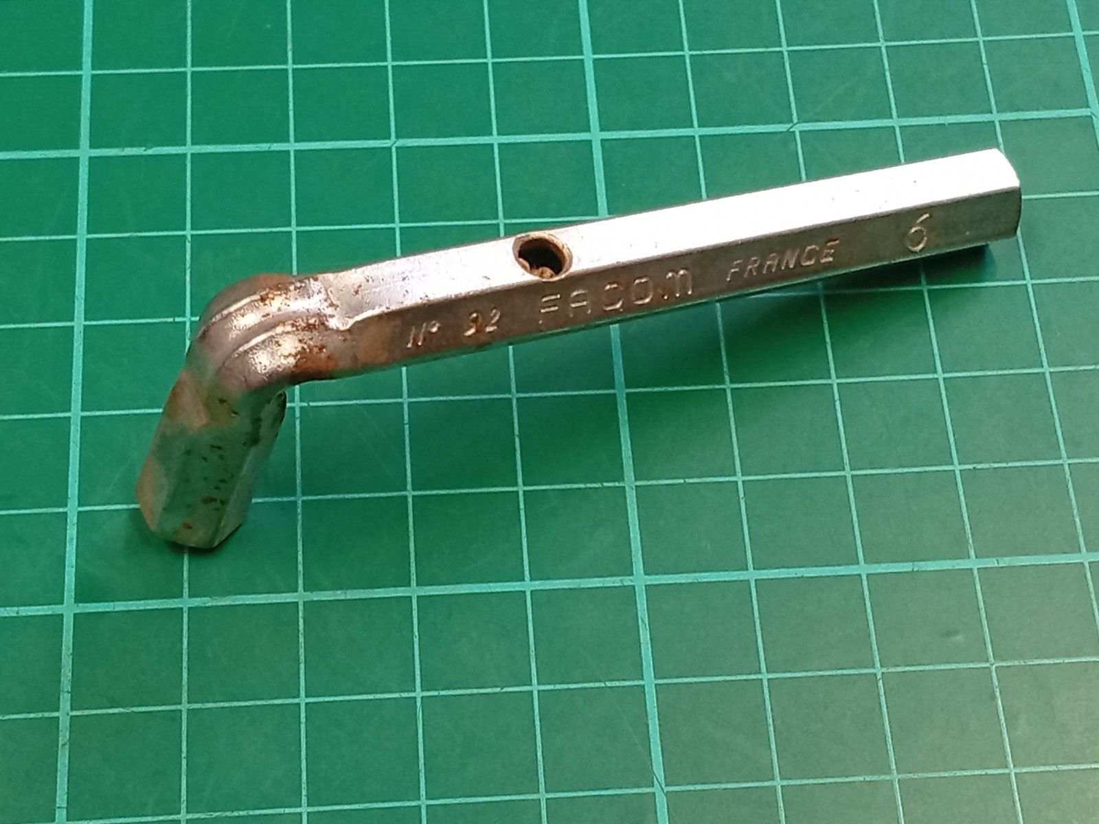 Facom No92, 6mm, Angled, Box Spanner / Wrench, Made In France