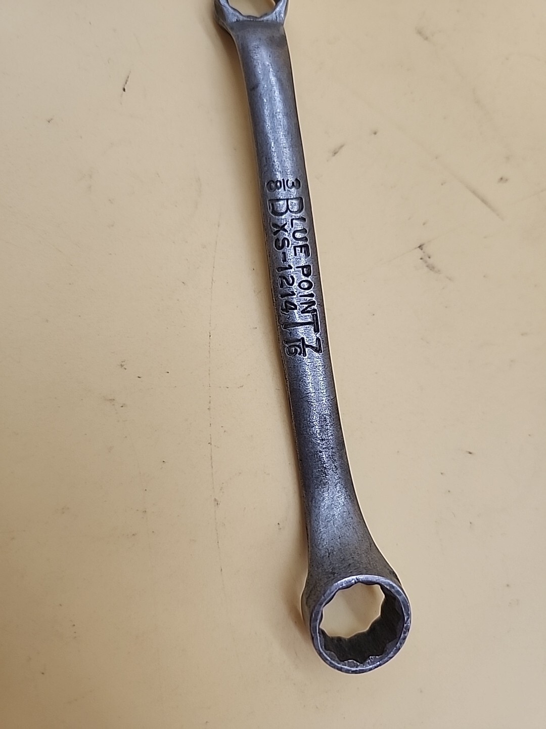Blue Point 3/8-7/16 12PT Short Offset Box End Wrench XS-1214 USA