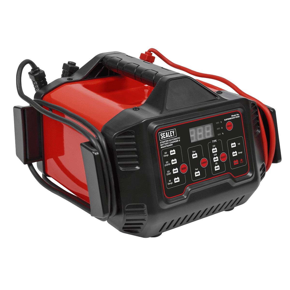 Sealey SUPERBOOST150D 6/12V 150A Starter/15A Automatic Battery Charger