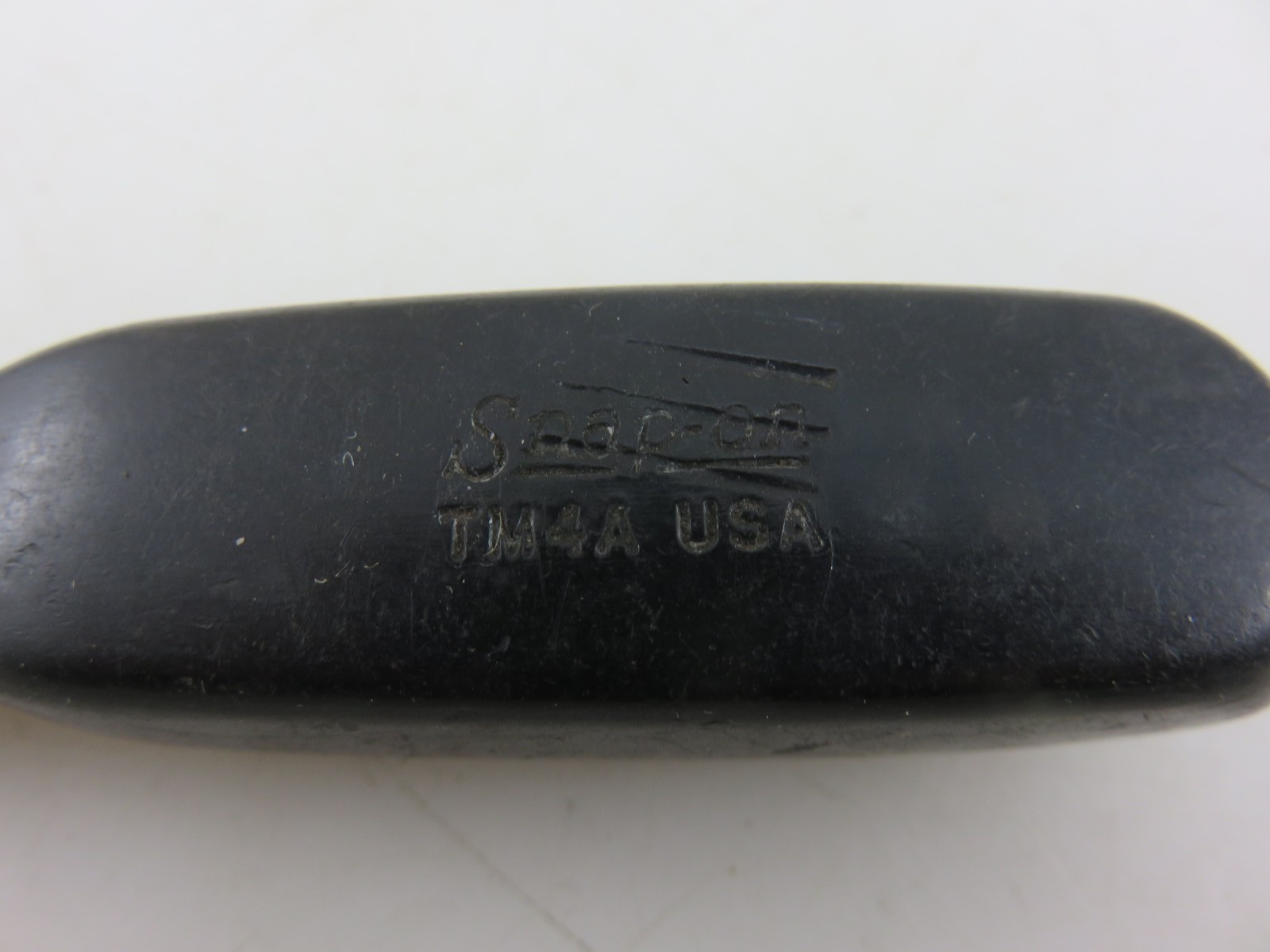 SNAP-ON TM4A 1/4″ Socket Driver Hard Black Handle Tool 5.5″L Vintage