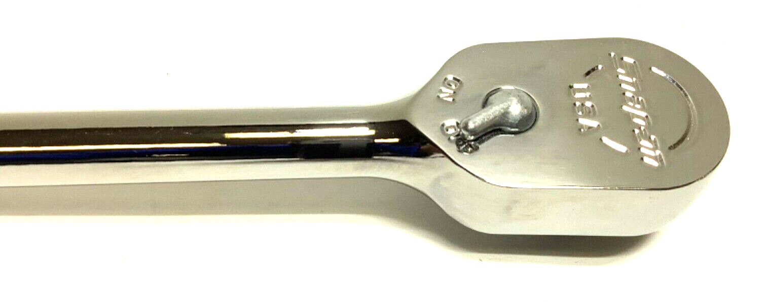 New Snap-on™ 3/8″ drive 12″ long Red Hard Handled Ratchet FHLD80 Dual 80 Tech