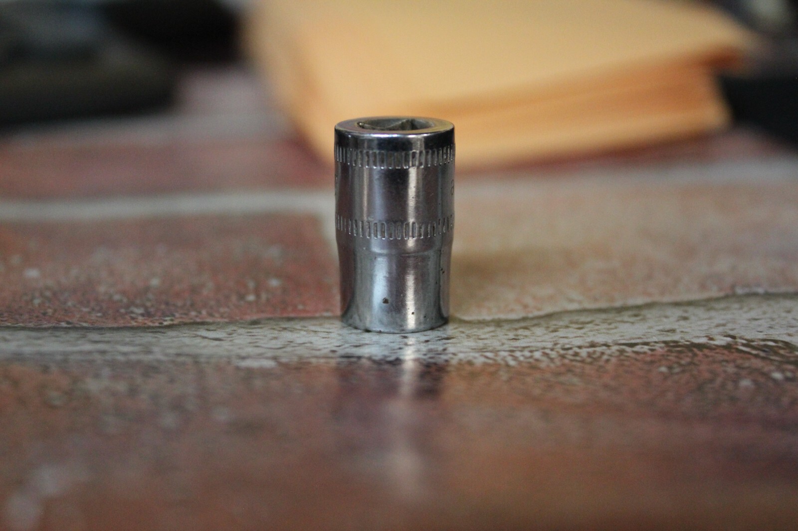 Snap On 1/4″ Drive 9MM 6PT Metric Shallow Chrome Socket TMM9
