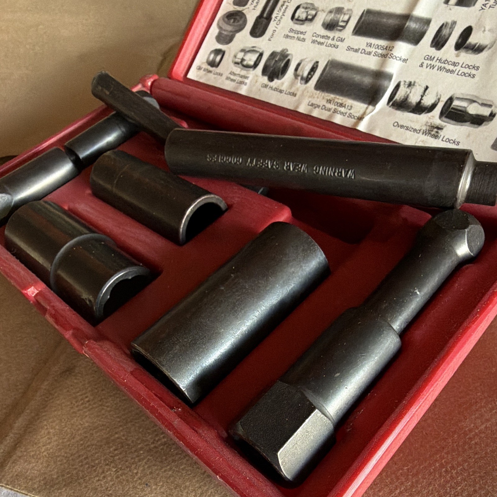 Blue-Point YA1005C Deluxe Hubcap & Wheel Lock Removal Kit – 100% COMPLETE