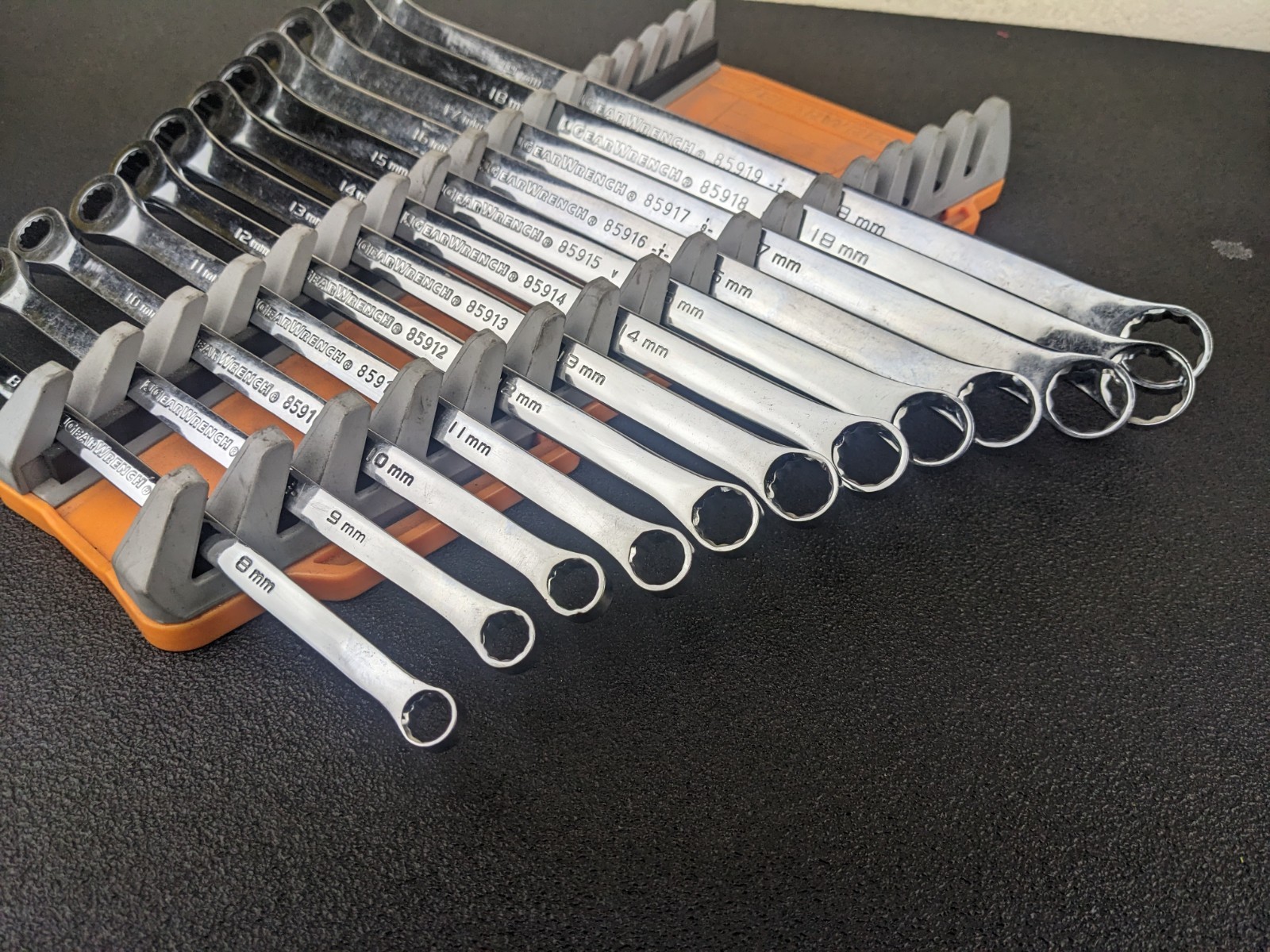 #bm676 Gearwrench 85988 12 Piece Metric XL 0º Ratcheting Double Box Wrench Set