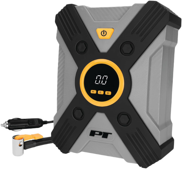 PERFORMANCE TOOL – 12v Digital Tire Inflator w/ Auto Stop And Led Light | W7902