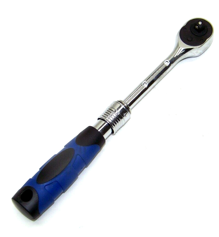 1/4″ DR Extendable Ratchet Wrench Extendable 6″ to 8″ 72 Teeth