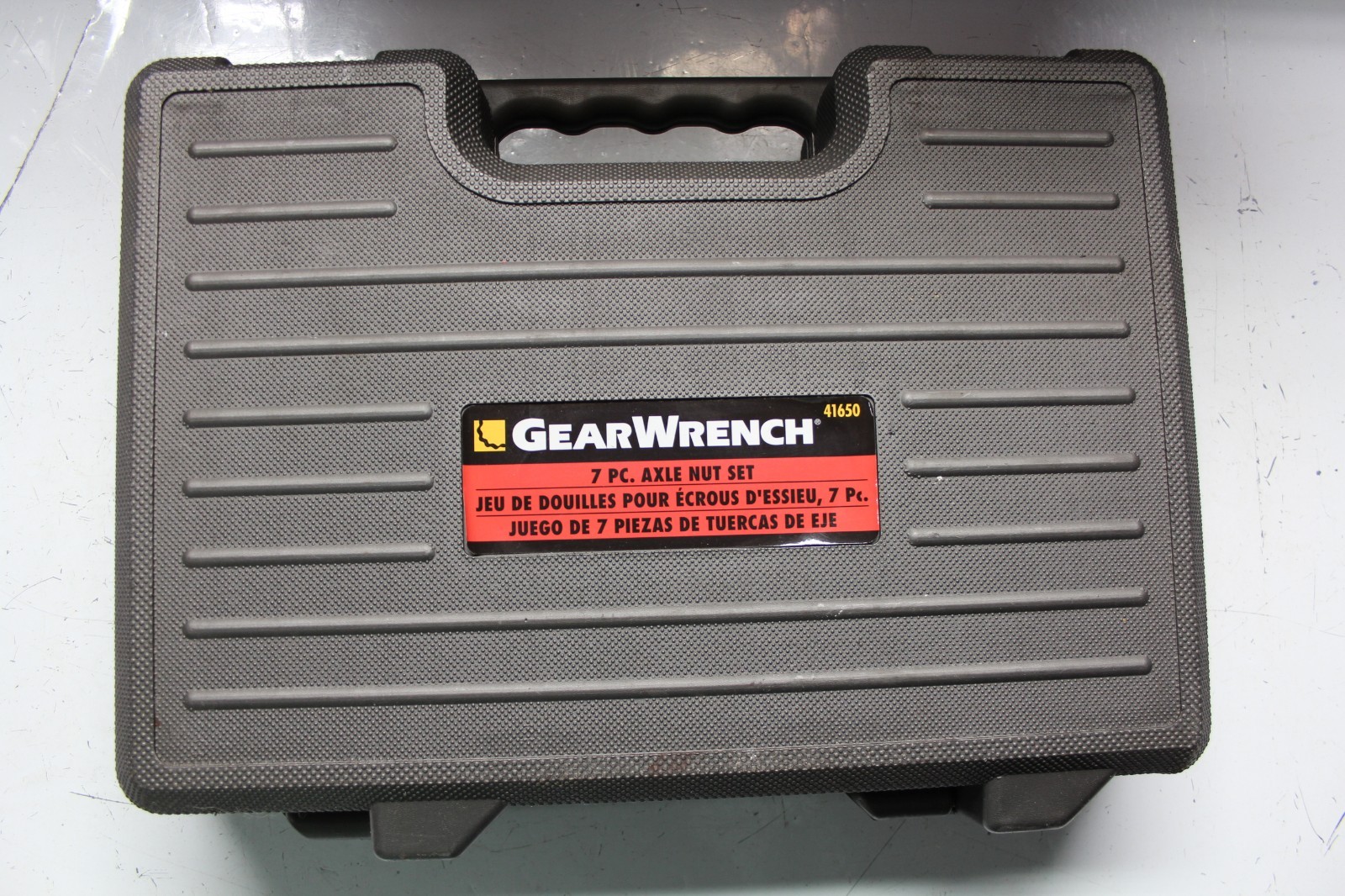 GearWrench 41650 7 Piece Axle Nut Set 6-point Metric Sockets