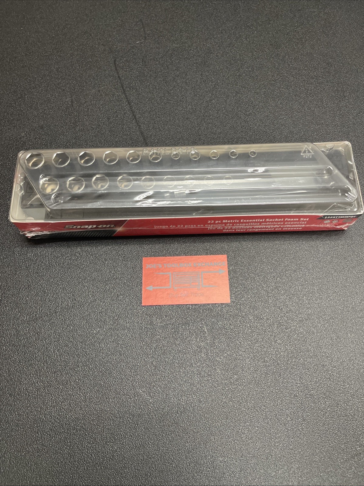 New Snap-on 22pc 1/4″ drive Metric Shallow & Deep Socket Set 122STTMMFDT
