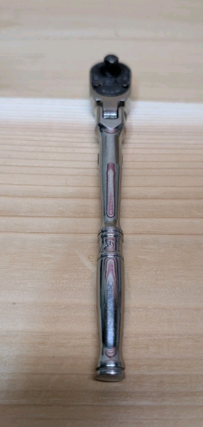 SNAP-ON 1/4″ TX72 Inch Ratchet Locking Flex Head USA MADE Vintage