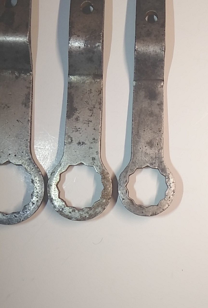 Vintage Indestro Box End Wrench 4pc Set Made In USA