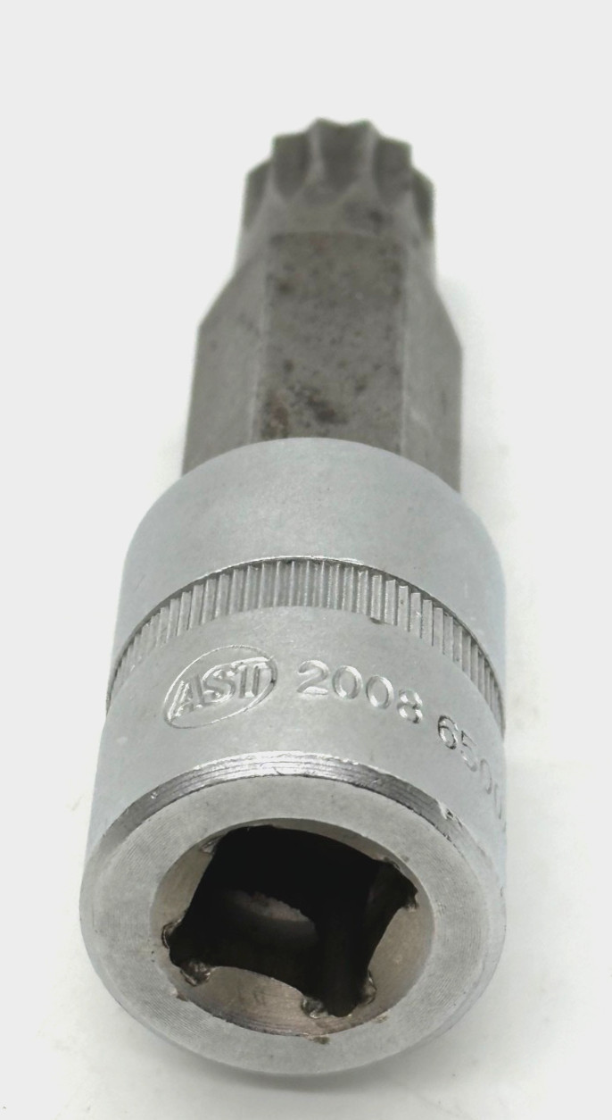 AST Tools 18mm TRIPLE Square Spline Bit Driver Socket 1/2″ VW Rear Axle Bolt
