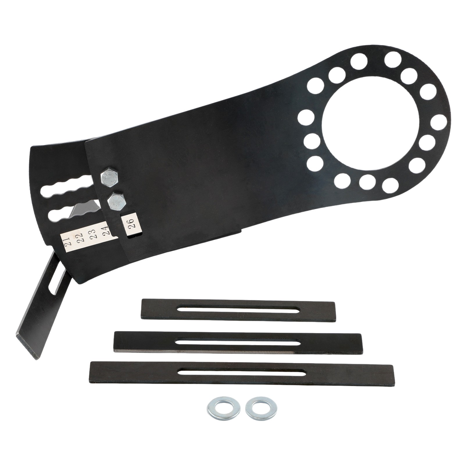 1 Set 5 Lug Wheel Tire Combination Measuring Fitment Tool Gauge for 5×5 hub