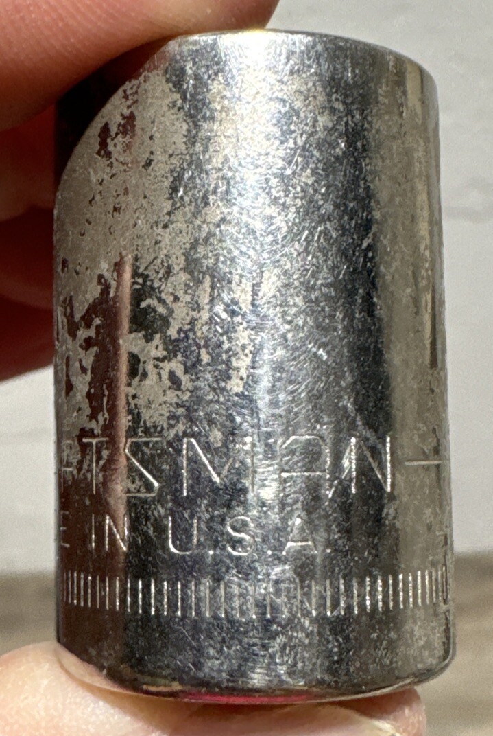 Craftsman USA 19mm 12 Point 1/2″ Drive Socket 44238 G Series