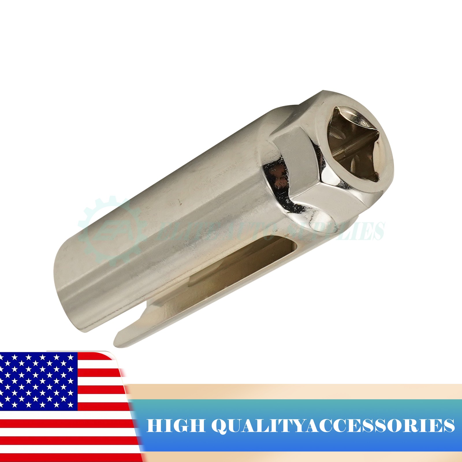 NEW 7/8» 22mm O2 Oxygen Sensor Removal Tool 1/2″ Drive Socket Side Wire Cutout