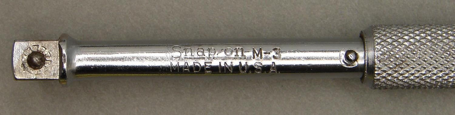 EARLY c.1920s~1940s SNAP-ON Tools 9/32″ Drive Midget T-Handle Socket Driver M-3
