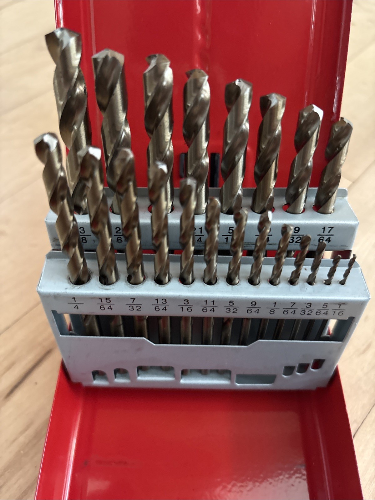 Mac Tools 21 Piece High-Speed Steel Drillbit Cobalt Grade