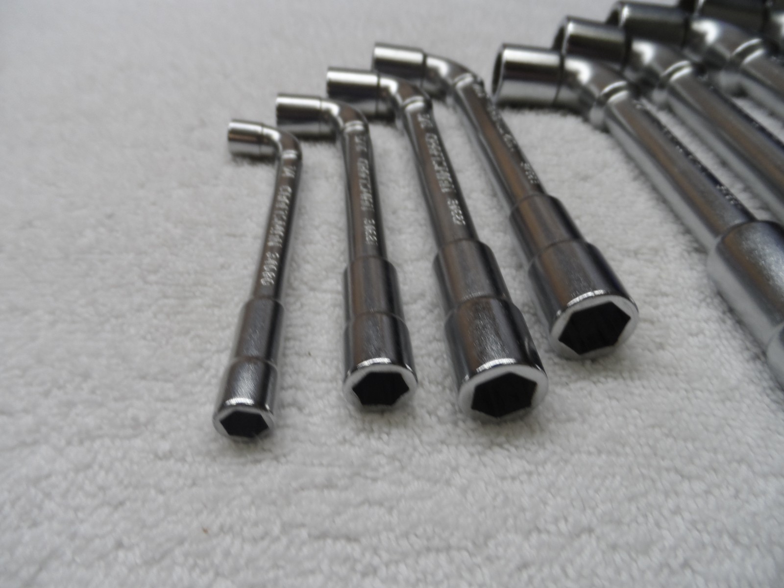 Craftsman Professional Angled Socket Wrench Set, 6pt / 12pt, NOS France PN 34689