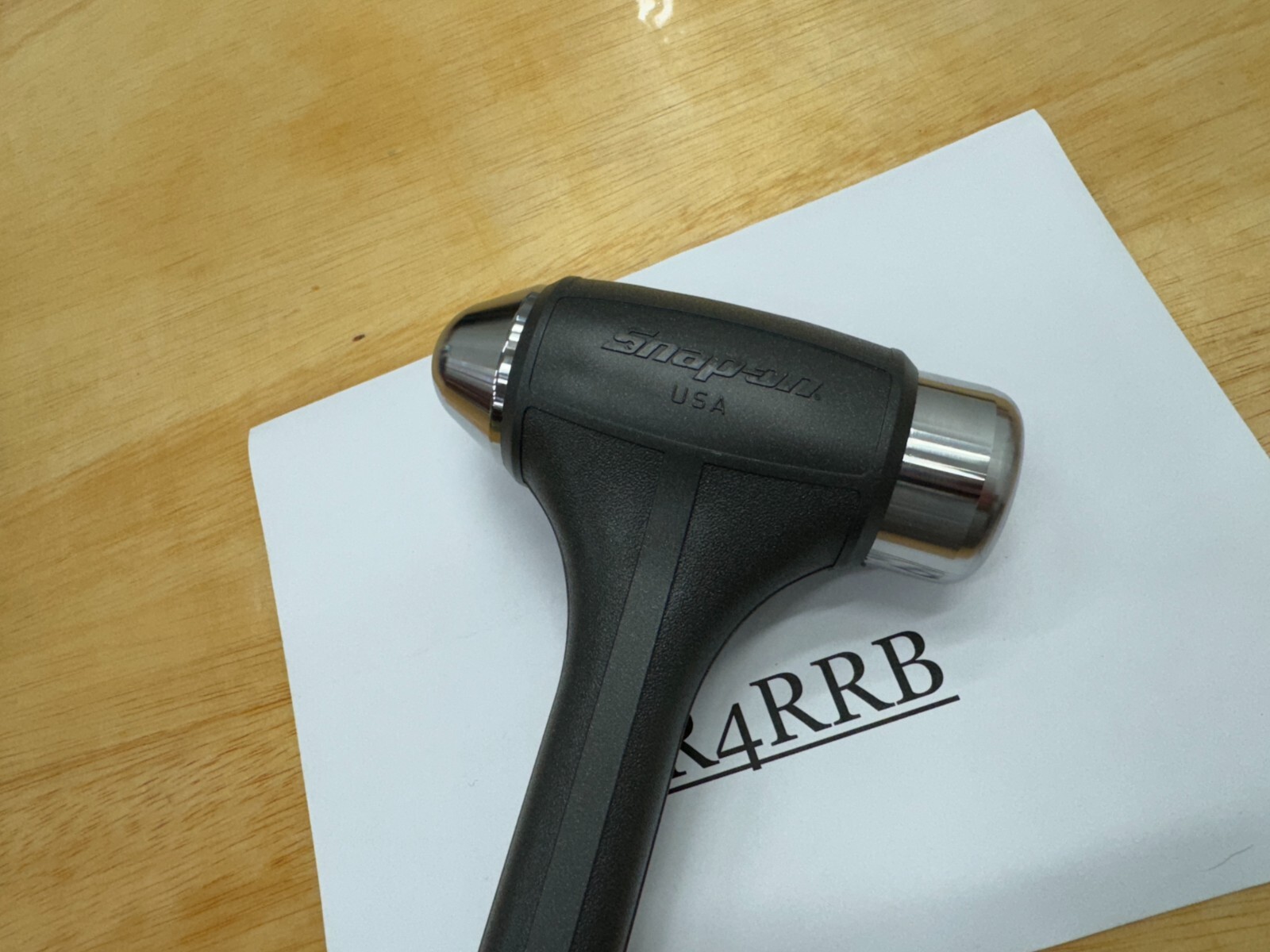 Snap-on Tools NEW DARK TITANIUM 56oz / 1550g Soft Grip Dead Blow Hammer HBBD56DT